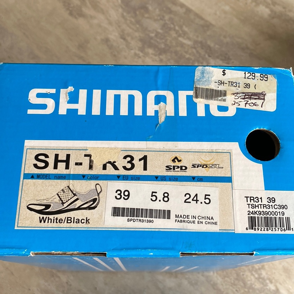 Shimano Bike shoes size 39